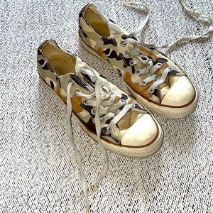Converse All Star CAMO sneakers - worn.